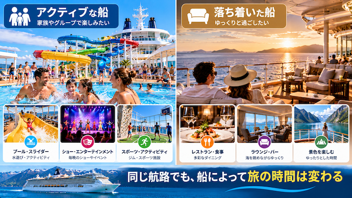 クルーズ選び